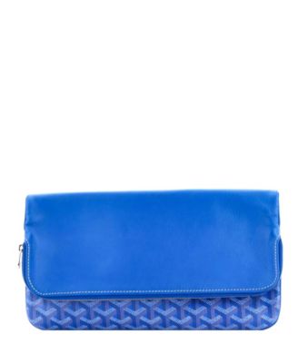   Saint Marie Clutch Coated Canvas