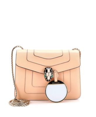  Small Serpenti Forever Square Shoulder Bag Leather