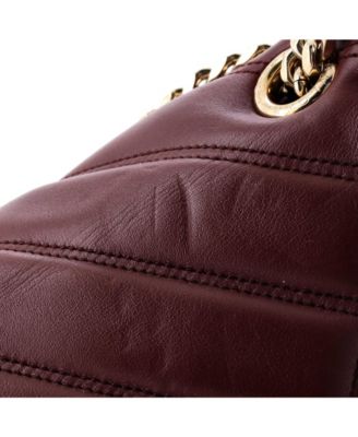  Small Serpenti Cabochon Shoulder Bag Diagonal Quilted Leather