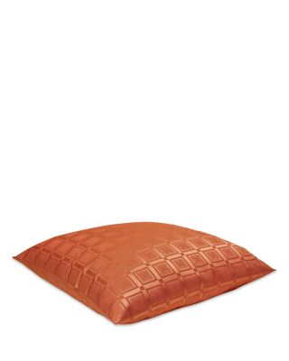 Imperali Cotton Silk Jacquard Decorative Pillow, 22" x 22"