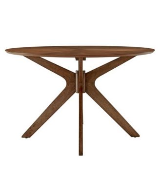  Crossroads Wood Dining Table