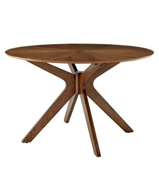  Crossroads Wood Dining Table