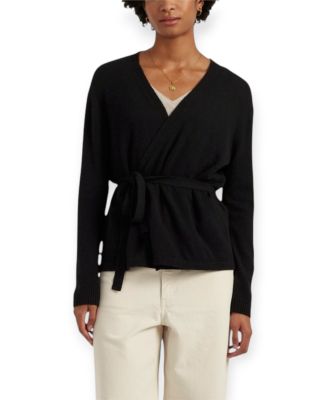 Women s Wool-Cashmere Light Wrap Cardigan