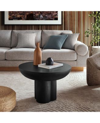  Caspian Round Concrete Coffee Table