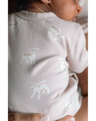 Unisex The Littles Printed Kimono Romper - Baby