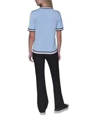 Short Sleeve Knit Top