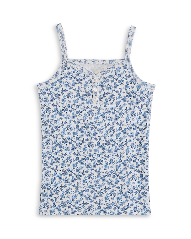 KatieJnyc Girls' Tween Hailey Henley Tank Top - Big Kid