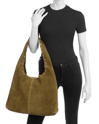 Industry Slouchy Suede Hobo Shoulder Bag