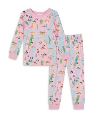 Unisex  Long Sleeve Pajama Set - Little Kid, Big Kid