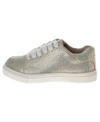 Girls' Glitzy Sparkly Rhinestones Sneakers - Toddler, Little Kid, Big Kid