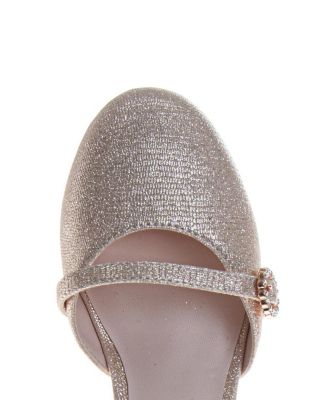 Girls' Elegant Glittery Rhinestones Dress Sandals - Toddler, Little Kid, Big Kid