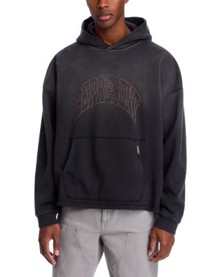 Embellished Logo Hoodie