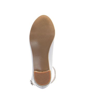 Girls' with Gemstones, Ribbon and Heart Dress Sandals - Toddler, Little Kid, Big Kid