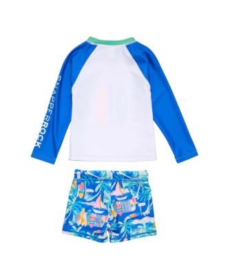 Boys' Breakwater Beach Long Sleeve Set - Baby
