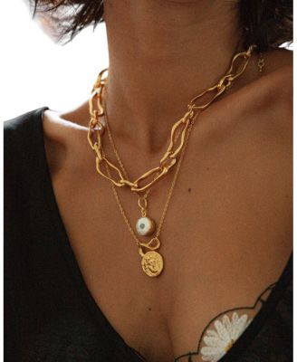 Gorgon Medusa Pendant Necklace