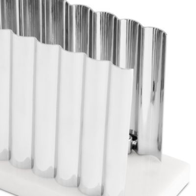 Fluted Vertical Napkin Holder - Exclusive