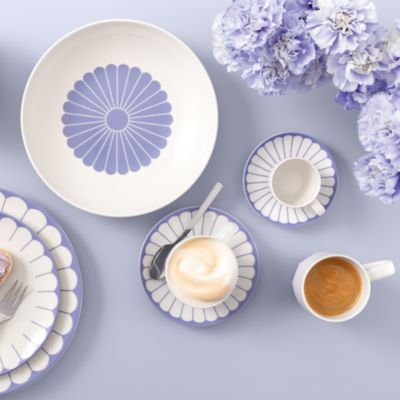 Fleur Bleu Coffee Cup Saucer