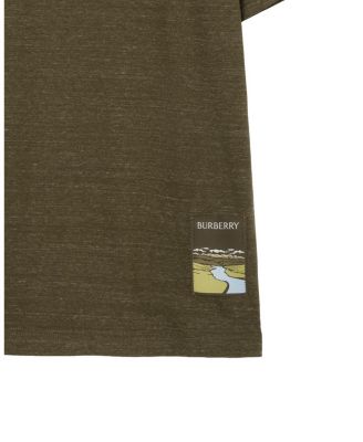  Landscape Label Cotton T-shirt