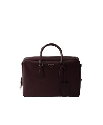 Saffiano Leather Work Bag