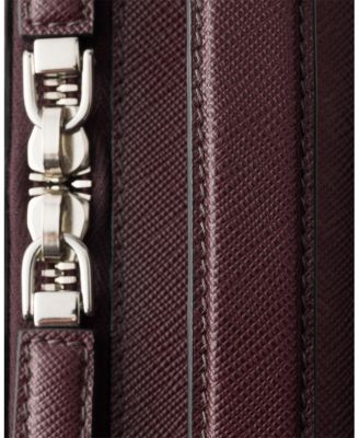 Brique Medium Saffiano Leather Bag