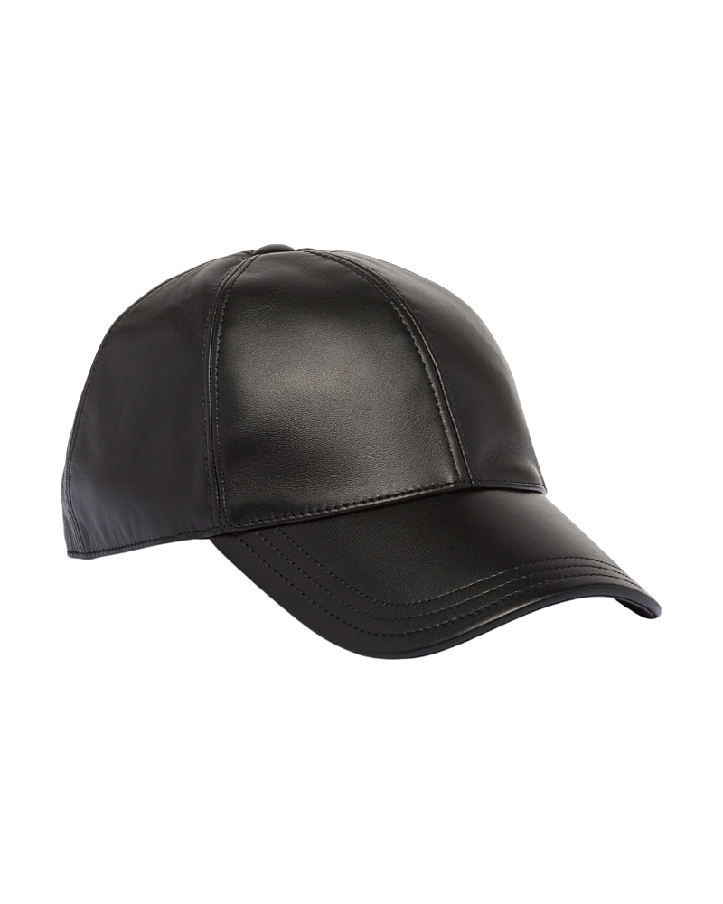 Prada Nappa Leather Baseball Cap