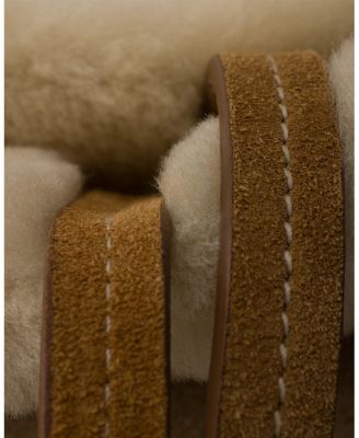 Large Shearling Tote Bag