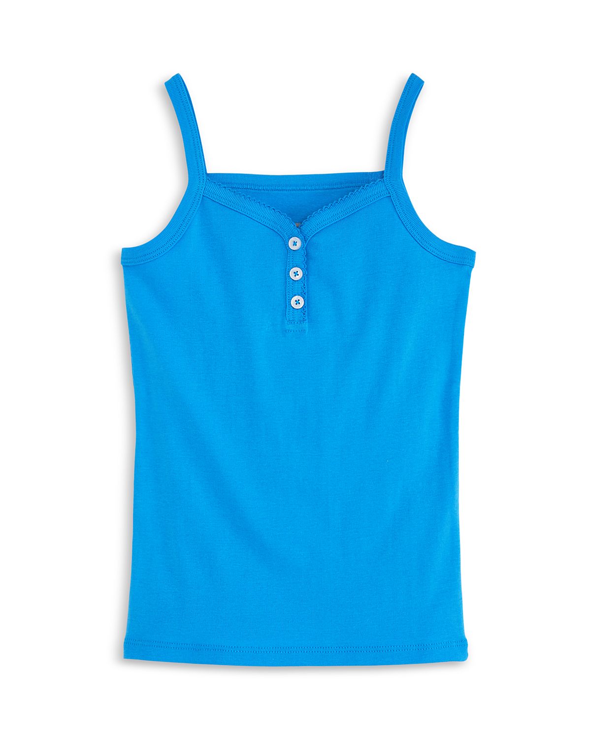 KatieJnyc Girls' Tween Hailey Henley Tank Top - Big Kid