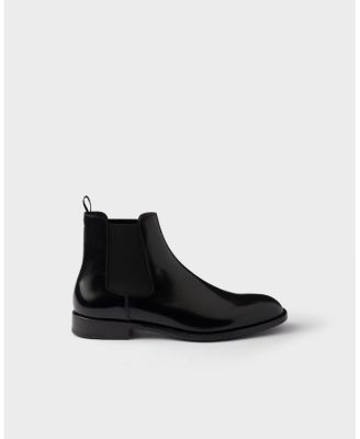 Men's Brushed Leather Chelsea Boots