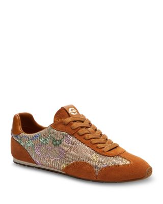 Women's YRC Crystal Signature Jacquard Flat Sneakers