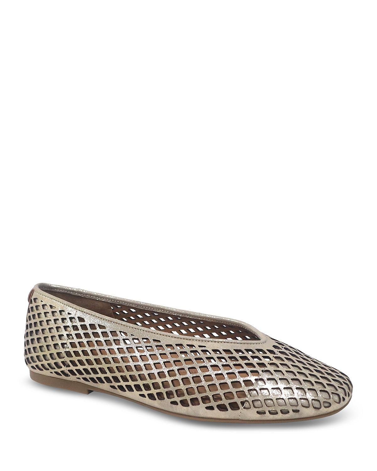 Gentle Souls by Kenneth Cole Women's Willow Perforated Leather Ballet Flats