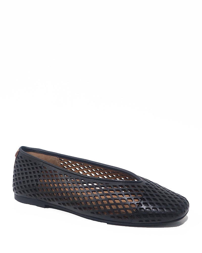 Gentle Souls by Kenneth Cole Women's Willow Perforated Leather Ballet Flats