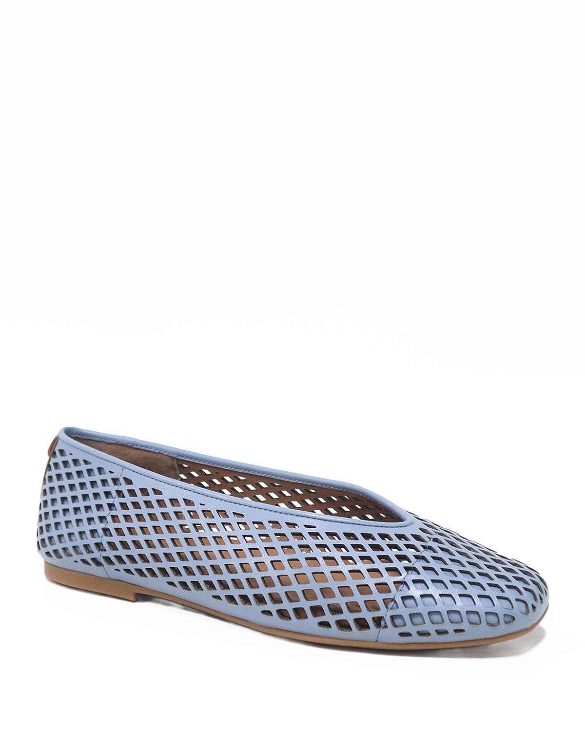 Gentle Souls by Kenneth Cole Women's Willow Perforated Leather Ballet Flats