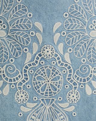 Denim Richelieux Midi Ski