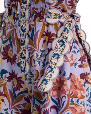 Flower Tiles Lilac Romper