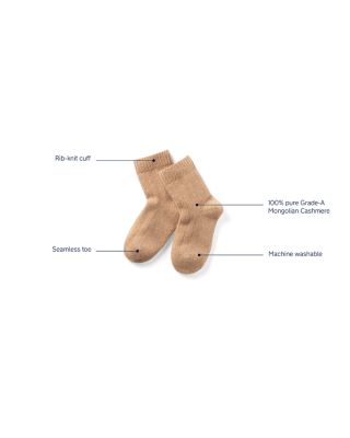 Cashmere Blend Socks NB-6M