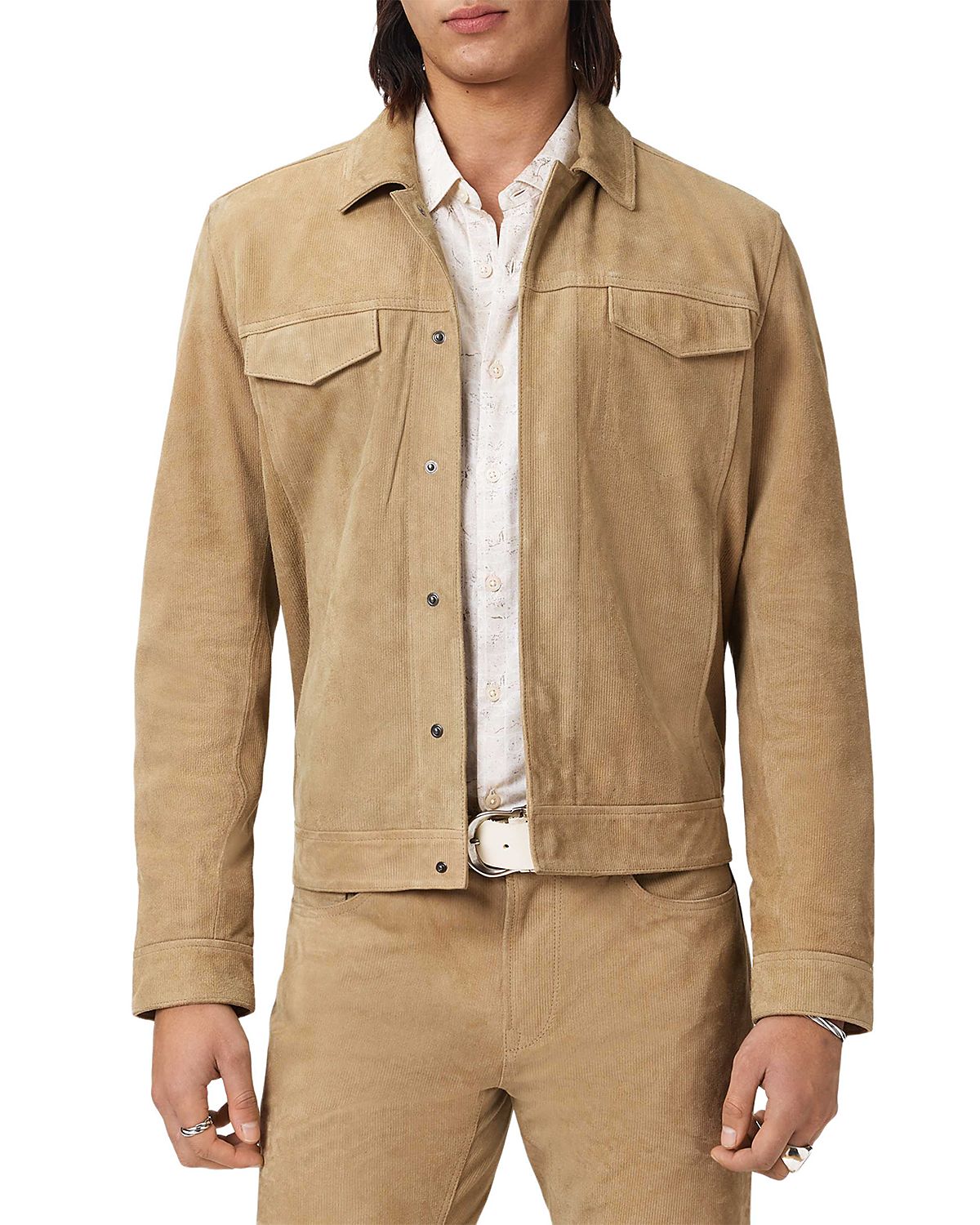 John Varvatos Adriel Suede Jacket