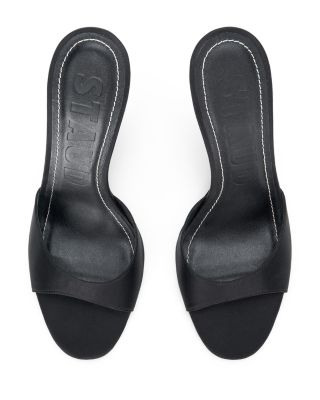 Women's Brigitte Satin High Heel Wedge Sandals