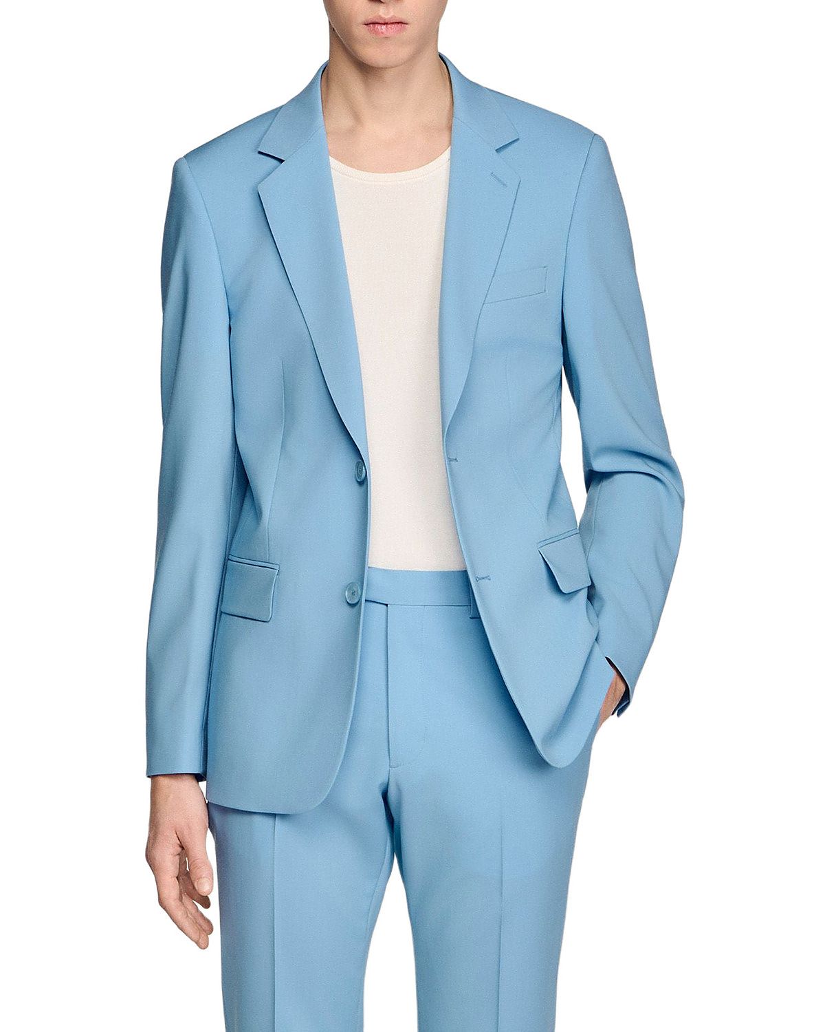 Sandro Wool Suit Jacket