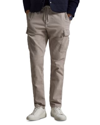 Slim Fit Stretch Corduroy Cargo Pants