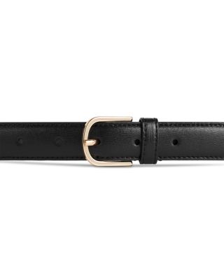 Slim Leather Trouser Belt