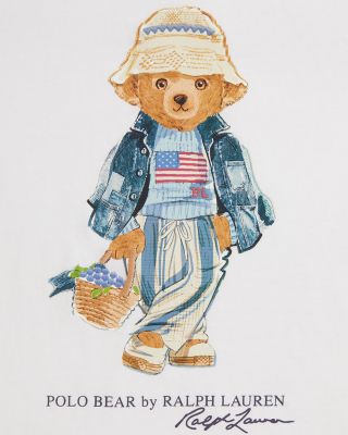 Girls' Polo Bear Jersey Tee - Big Kid