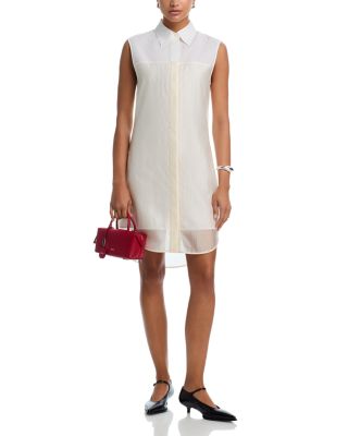 Sleeveless Shirtdress