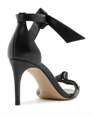 Women's Clarita Leather Bow High Heel Sandals