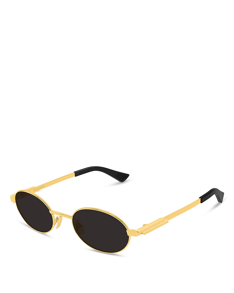 Bottega Veneta Oval Sunglasses, 52mm