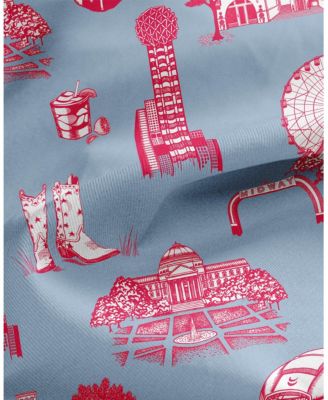 Dallas Toile Tea Towel, Set of 2