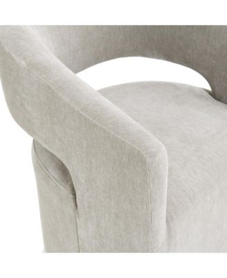  Orion Modern Upholstered Accent Chair with Casters