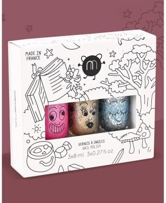 Aurora Luna Nail Polish for Kids Set of 3 - 5-7 Years