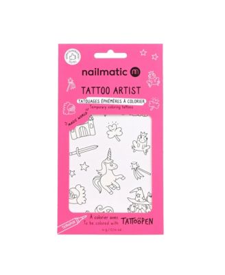 Kawai Temporary Tattoo for Kids - 5-7 Years