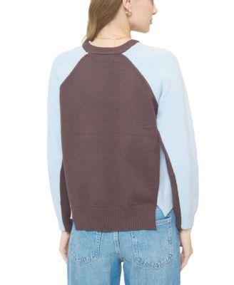 Women's Parker Color Blocked Pullover Sweater