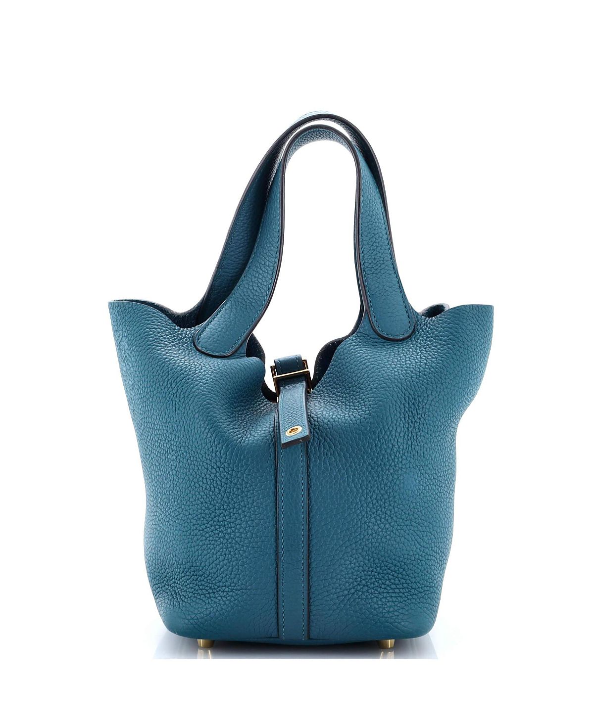 Pre-Owned HERMES Pm Picotin Lock Bag Clemence